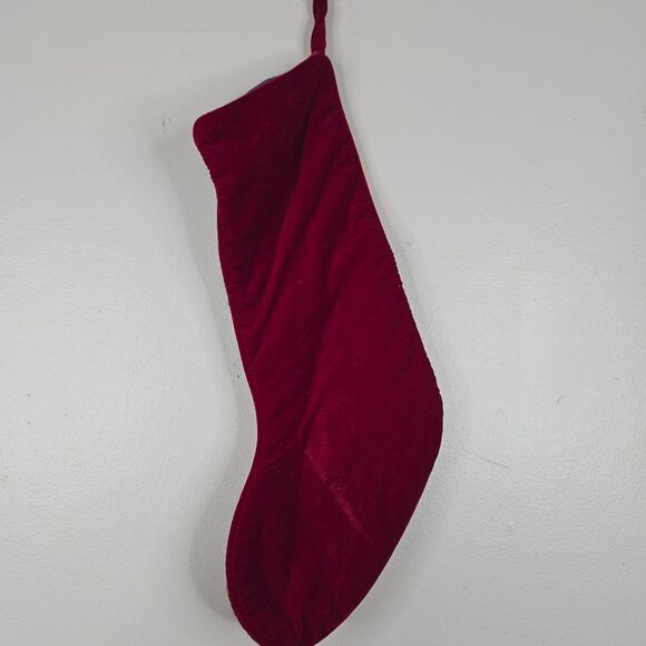 Needle point christmas stocking santa - Picture 4 of 4